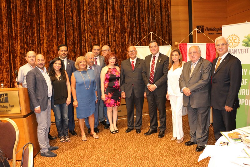 Rotary Clubs host MP Ziad Aboultaif